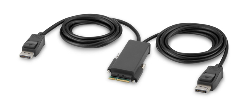 Belkin F1DN202MOD-PP-4 2-Port Dual DP Modular KVM Switch